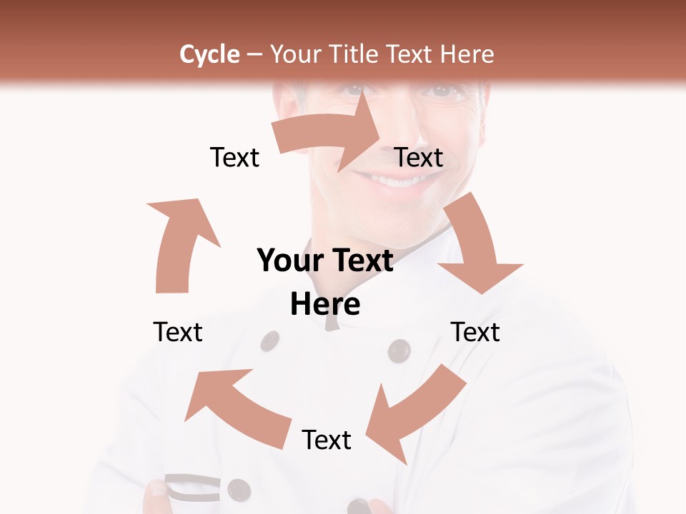 Gourmet Smiling Life PowerPoint Template