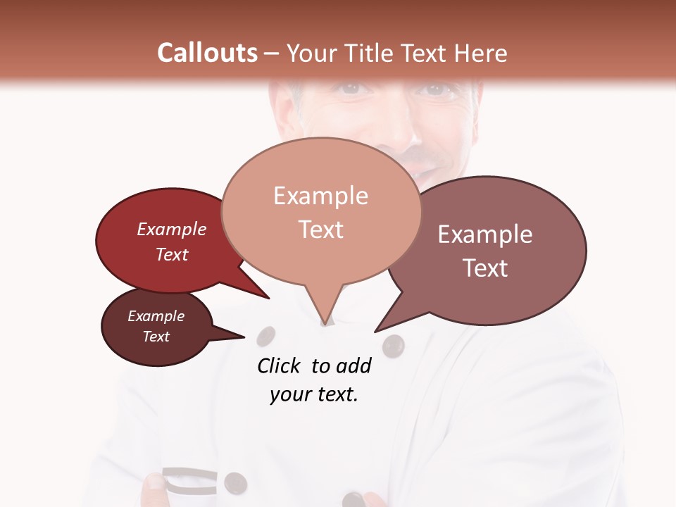 Gourmet Smiling Life PowerPoint Template