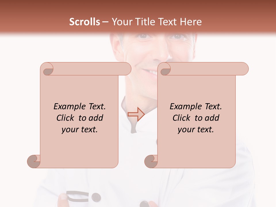 Gourmet Smiling Life PowerPoint Template