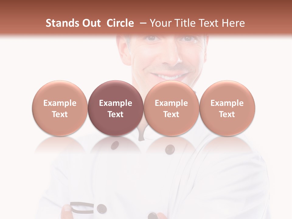 Gourmet Smiling Life PowerPoint Template