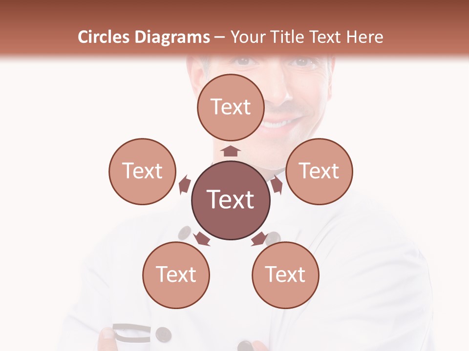 Gourmet Smiling Life PowerPoint Template