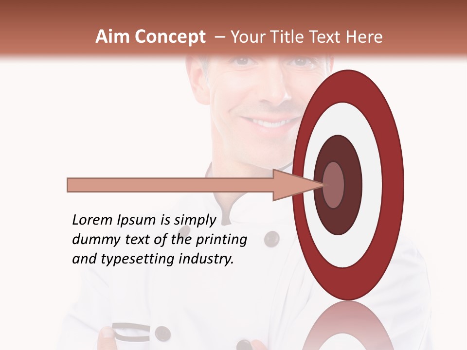 Gourmet Smiling Life PowerPoint Template