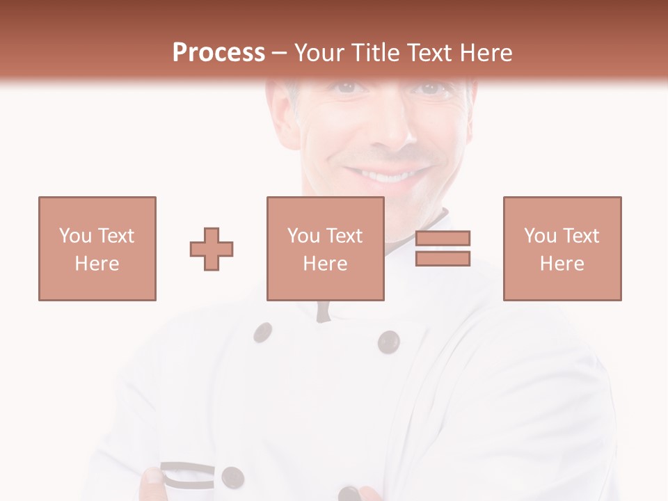 Gourmet Smiling Life PowerPoint Template