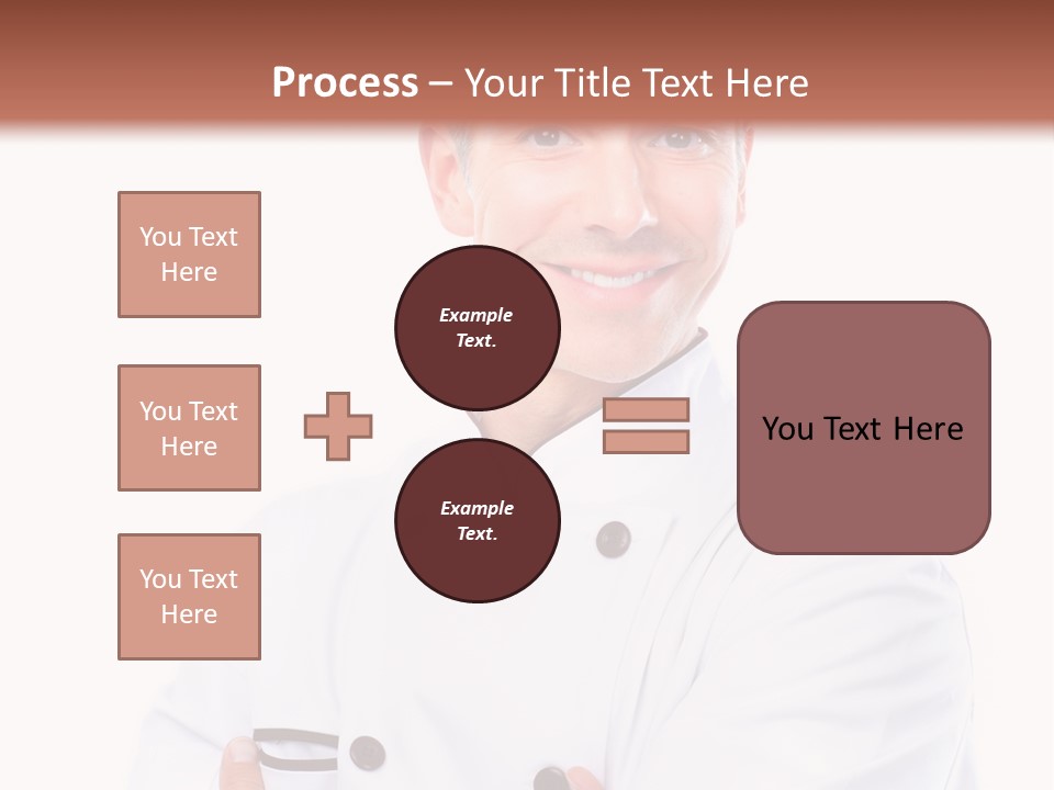 Gourmet Smiling Life PowerPoint Template