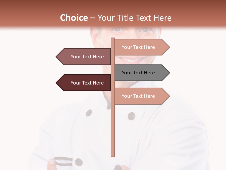 Gourmet Smiling Life PowerPoint Template