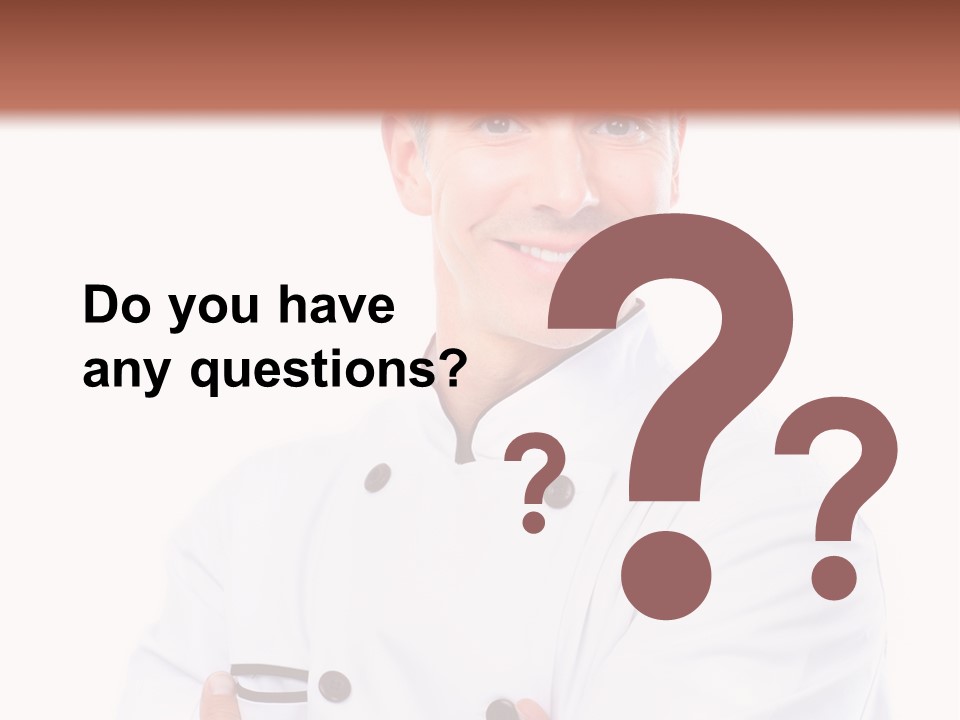 Gourmet Smiling Life PowerPoint Template