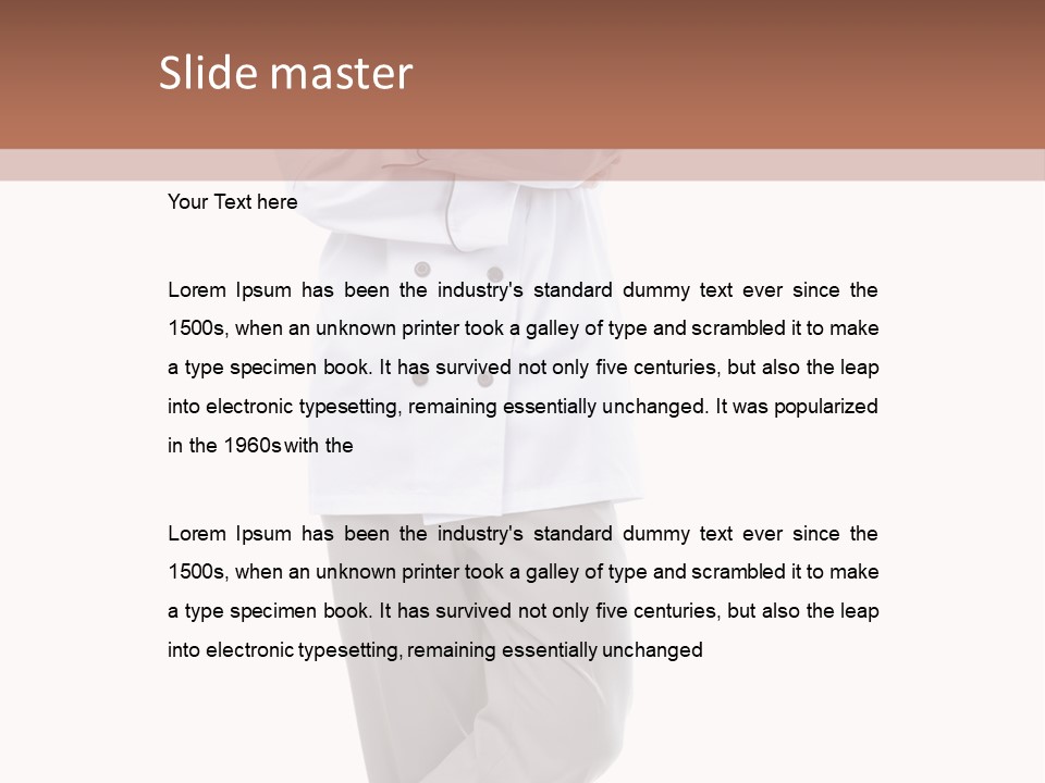 Cook Chef People PowerPoint Template