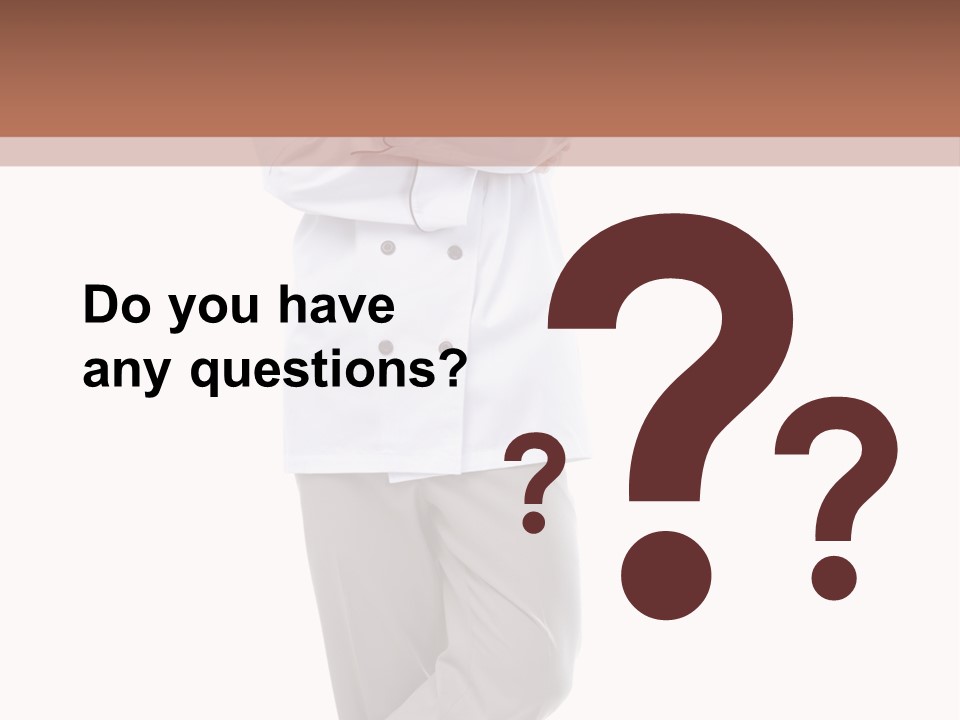 Cook Chef People PowerPoint Template