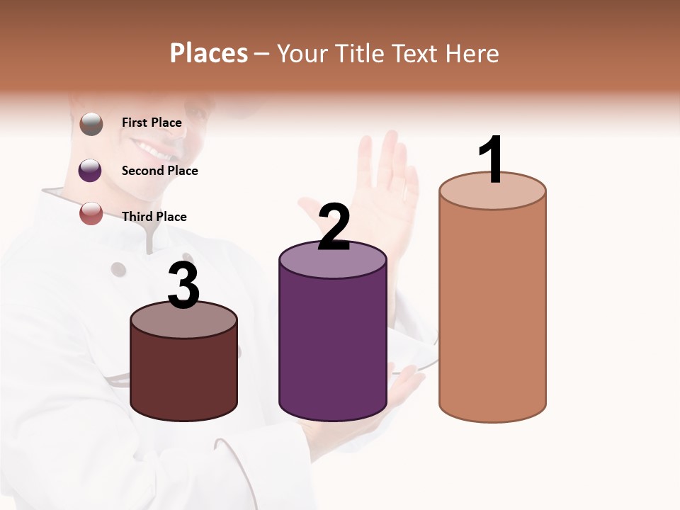 Profession Cooking White PowerPoint Template