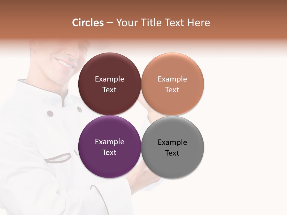 Profession Cooking White PowerPoint Template