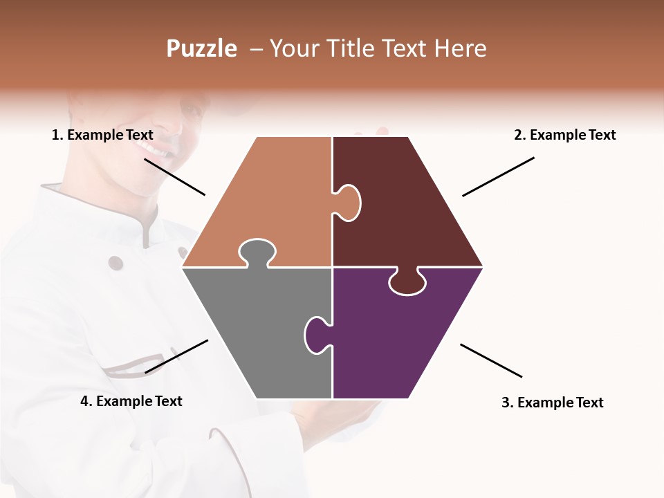 Profession Cooking White PowerPoint Template