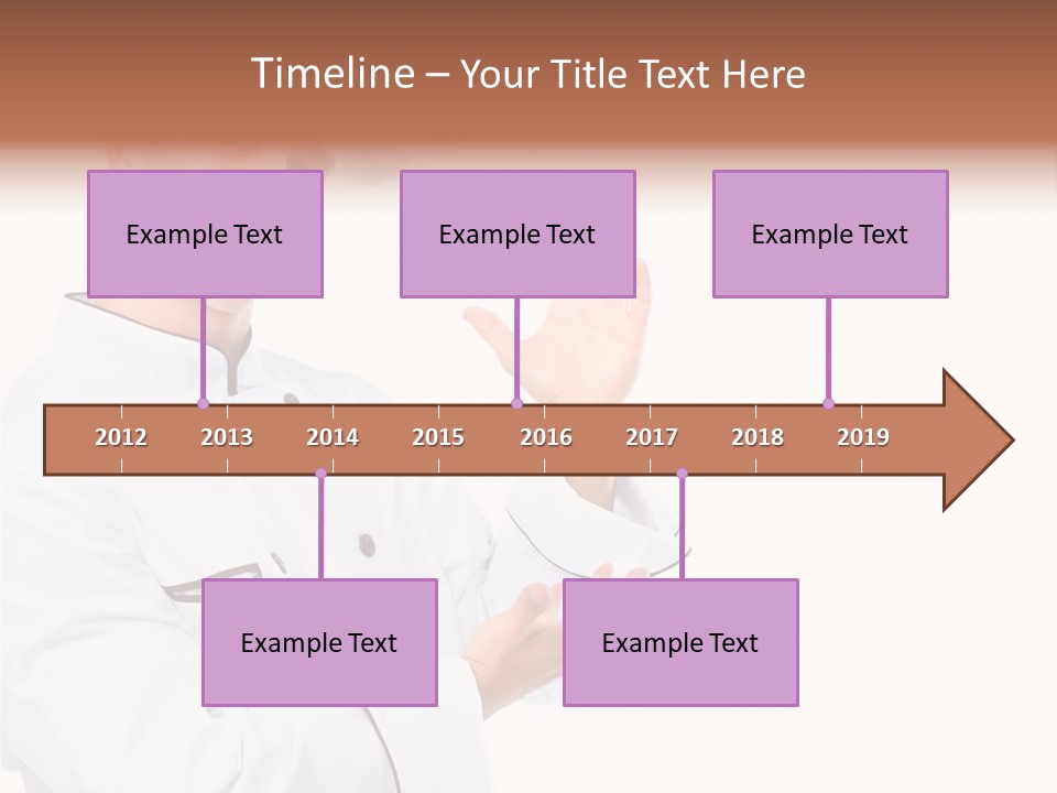 Profession Cooking White PowerPoint Template