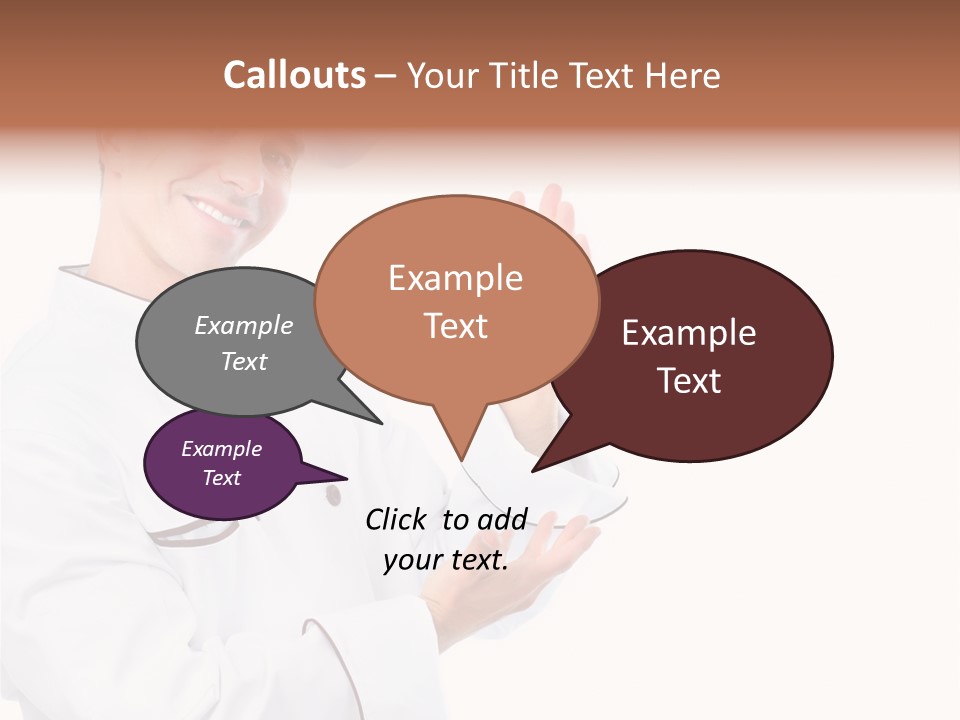 Profession Cooking White PowerPoint Template