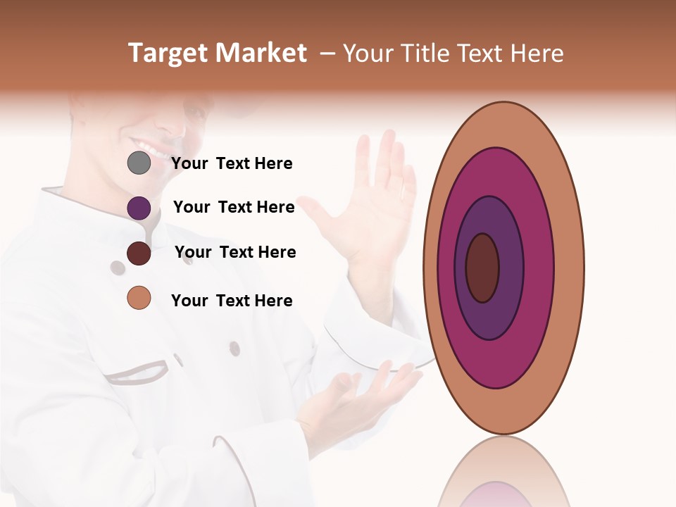 Profession Cooking White PowerPoint Template