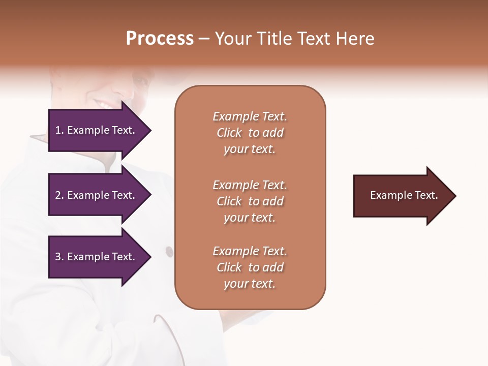 Profession Cooking White PowerPoint Template