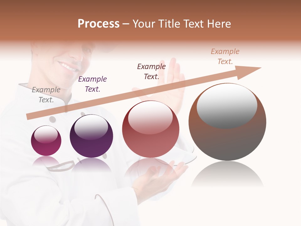 Profession Cooking White PowerPoint Template