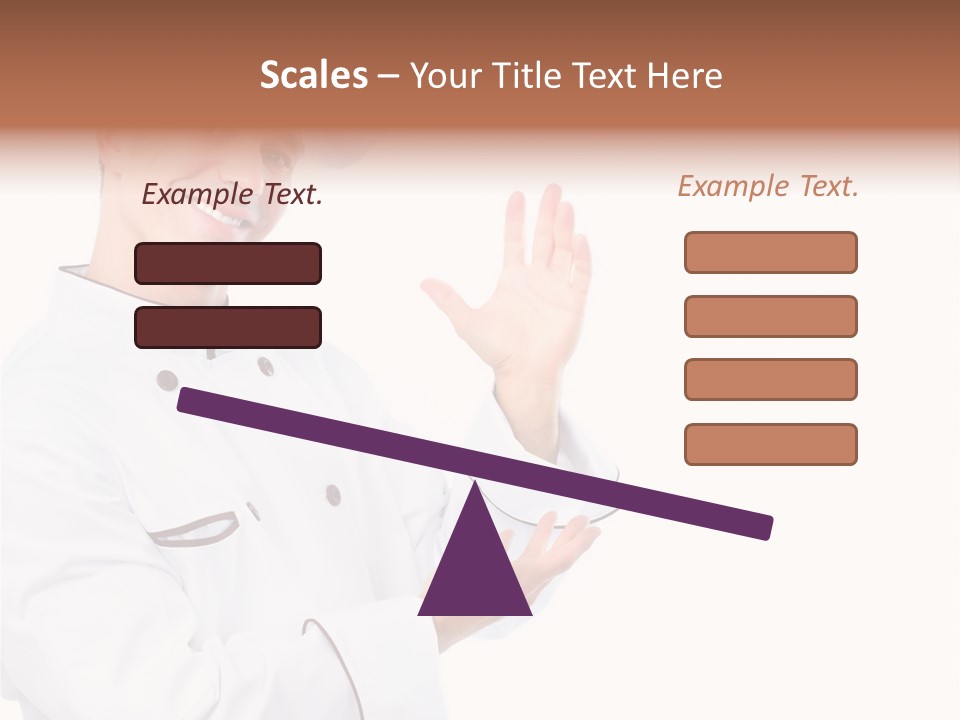 Profession Cooking White PowerPoint Template