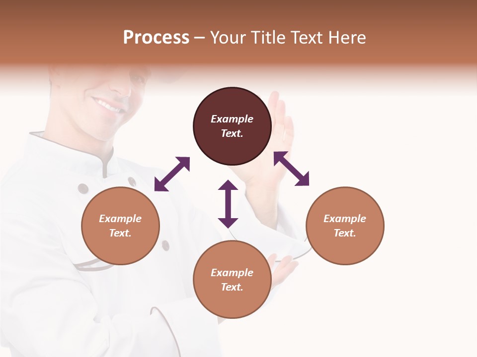 Profession Cooking White PowerPoint Template