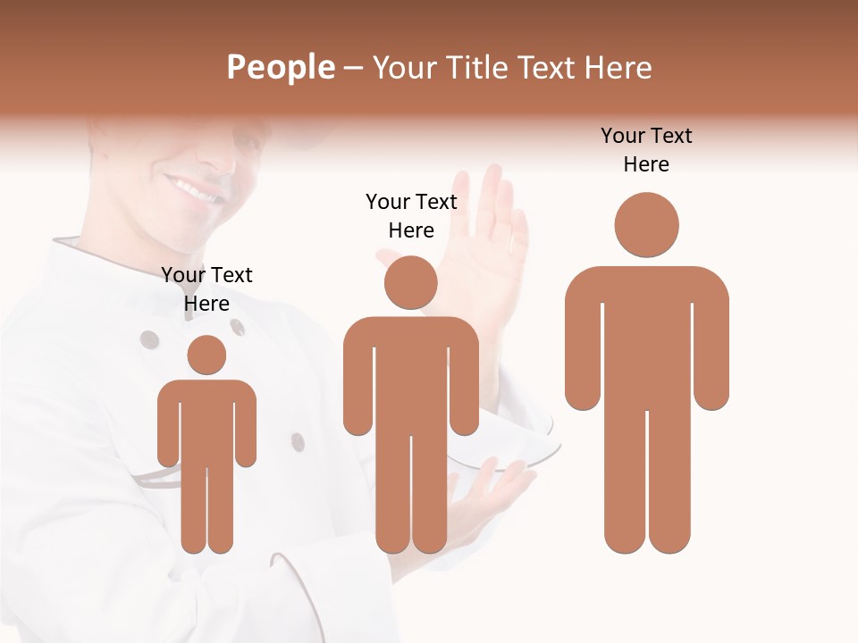 Profession Cooking White PowerPoint Template