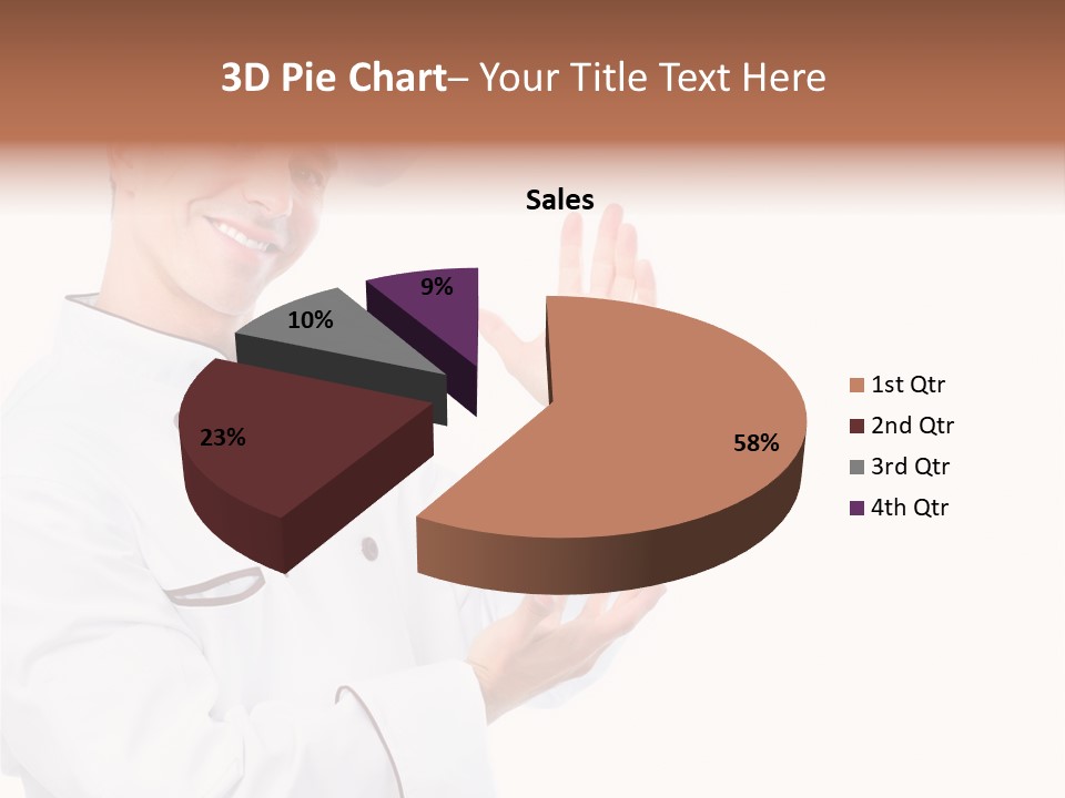 Profession Cooking White PowerPoint Template