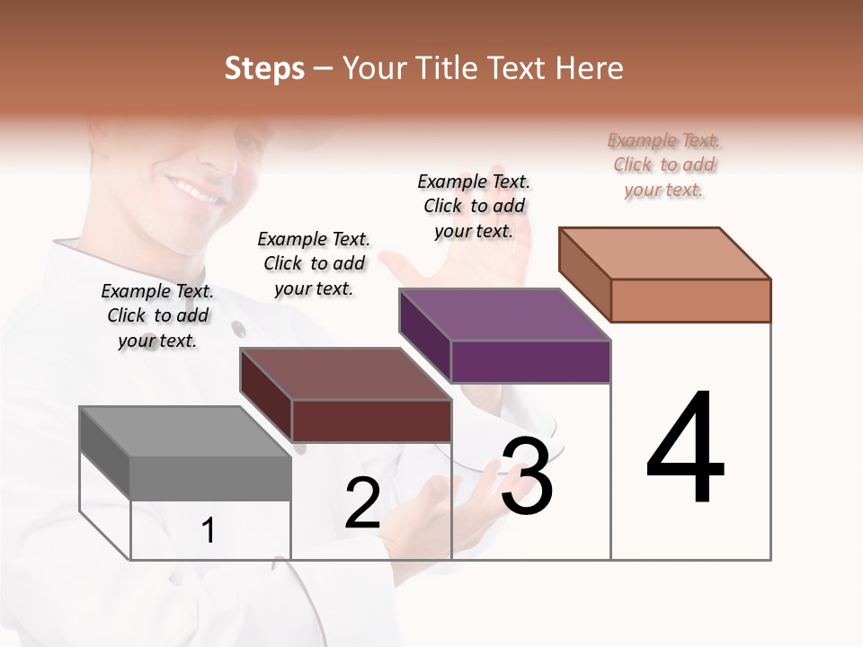 Profession Cooking White PowerPoint Template