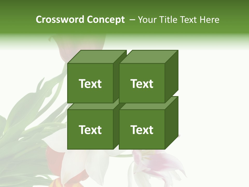 White Mother Background PowerPoint Template