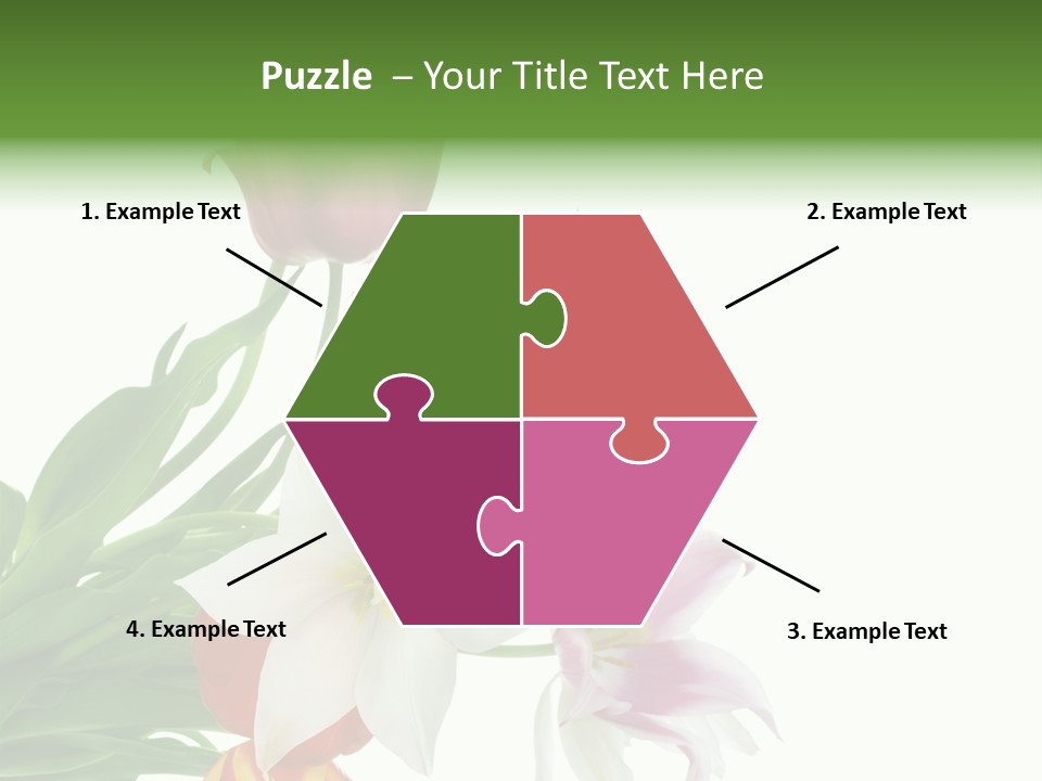 White Mother Background PowerPoint Template