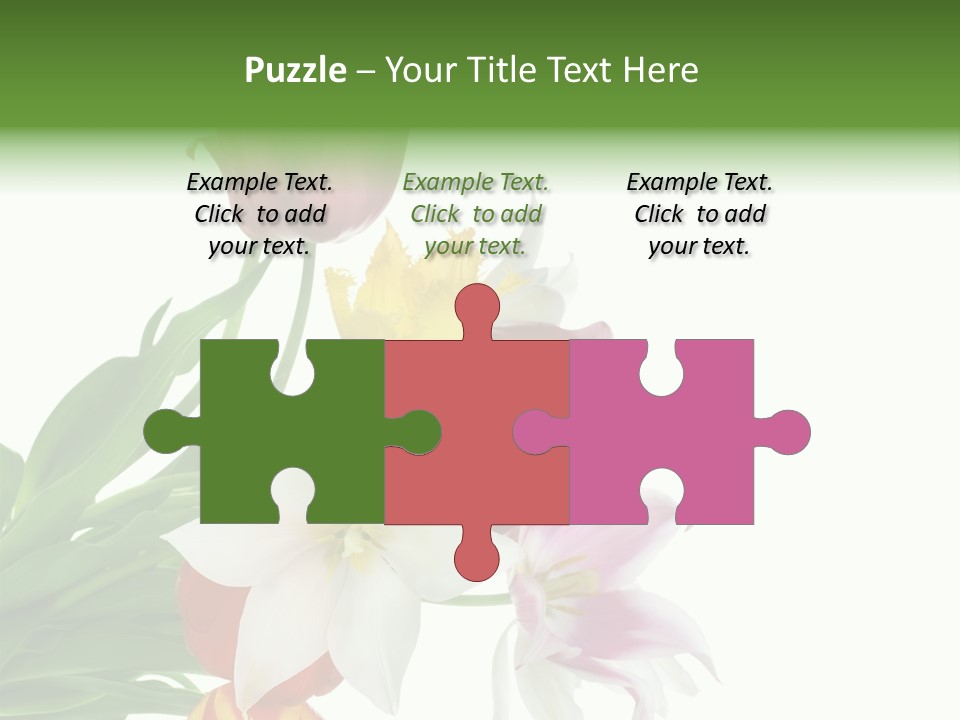 White Mother Background PowerPoint Template