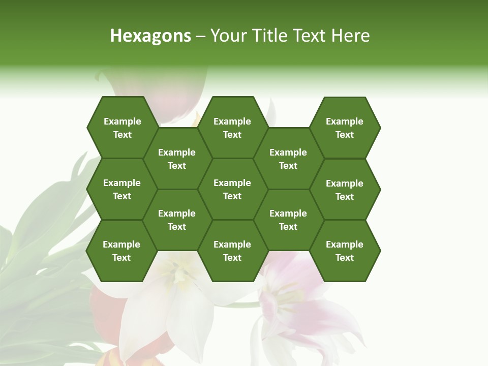 White Mother Background PowerPoint Template