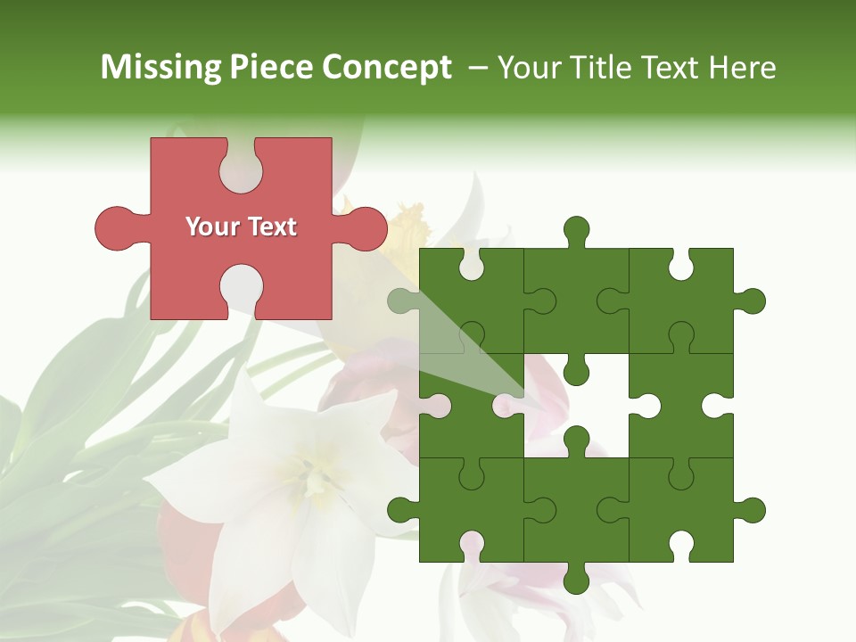 White Mother Background PowerPoint Template