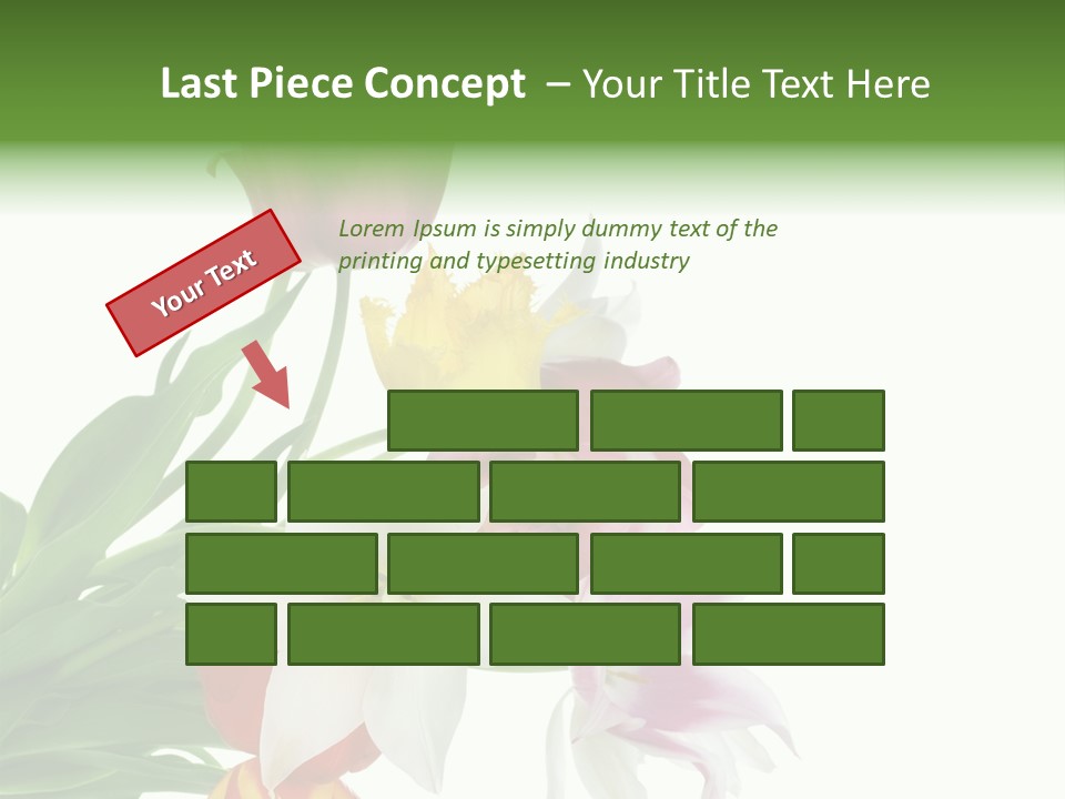 White Mother Background PowerPoint Template