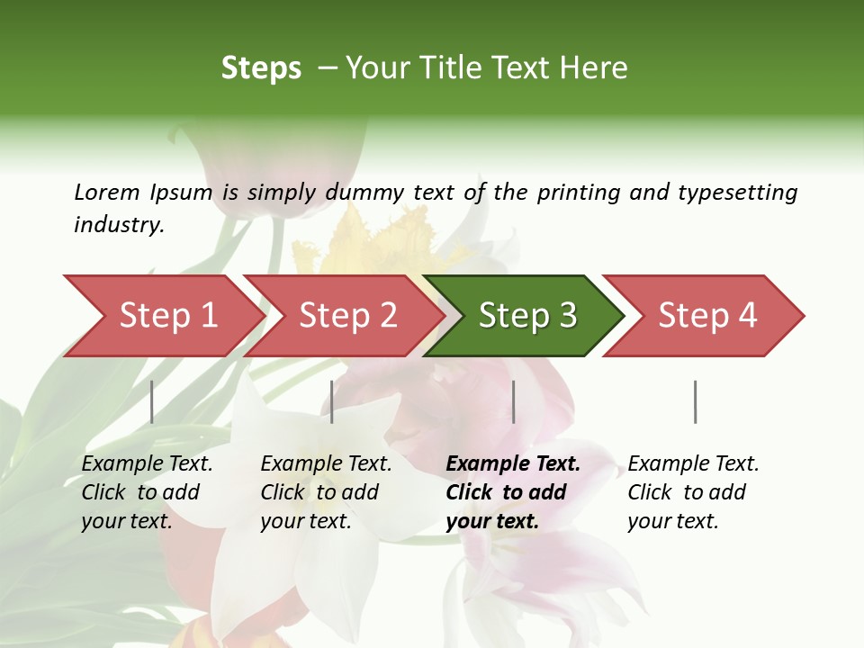 White Mother Background PowerPoint Template