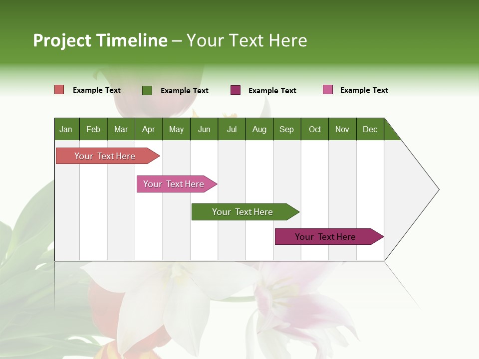 White Mother Background PowerPoint Template