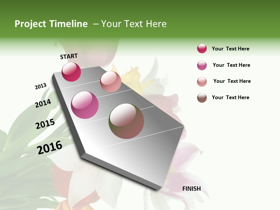 White Mother Background PowerPoint Template