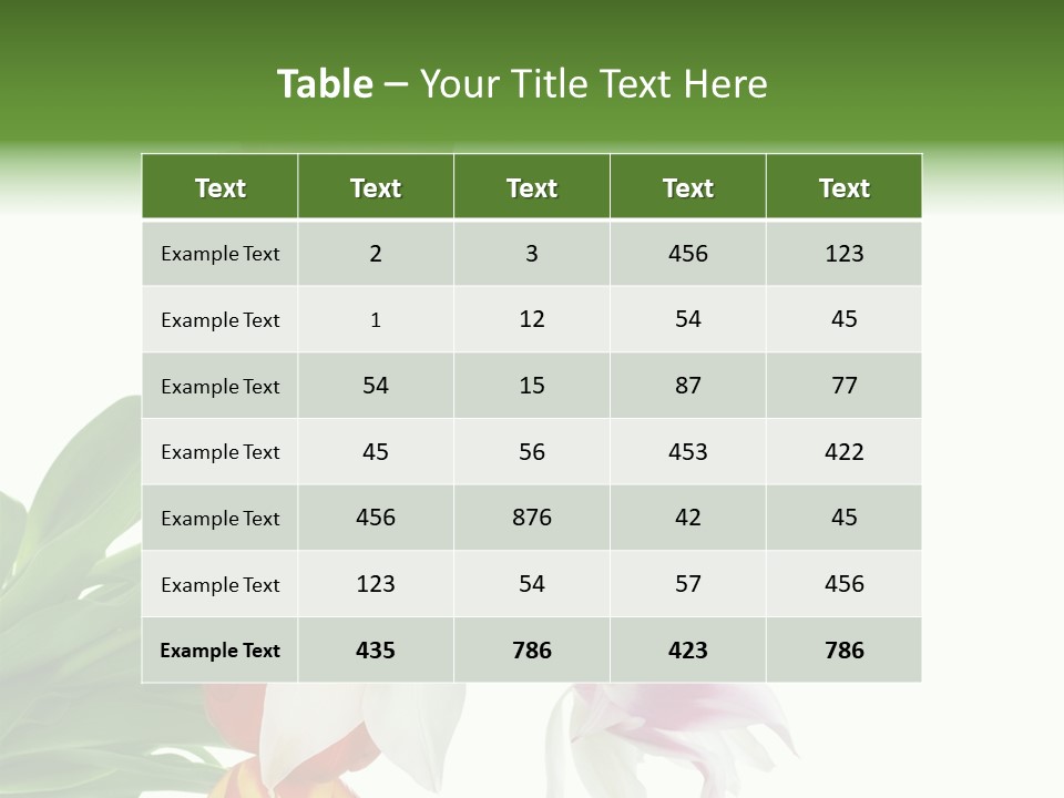 White Mother Background PowerPoint Template