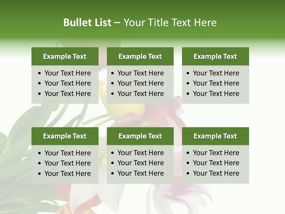 White Mother Background PowerPoint Template