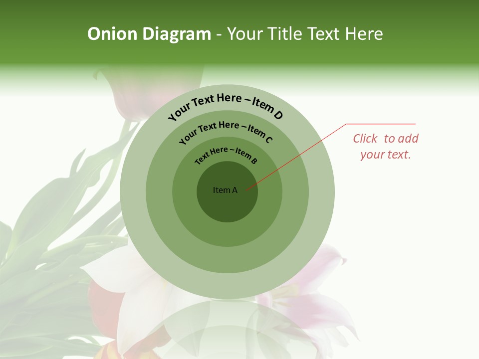 White Mother Background PowerPoint Template