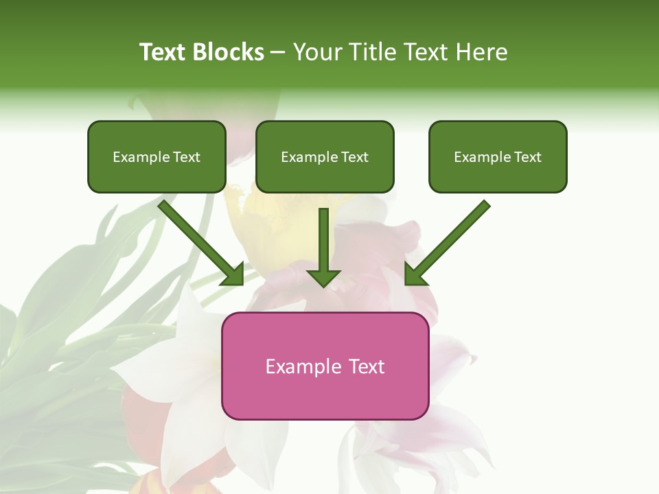 White Mother Background PowerPoint Template
