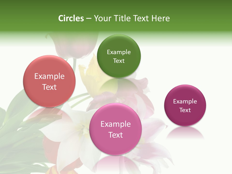 White Mother Background PowerPoint Template