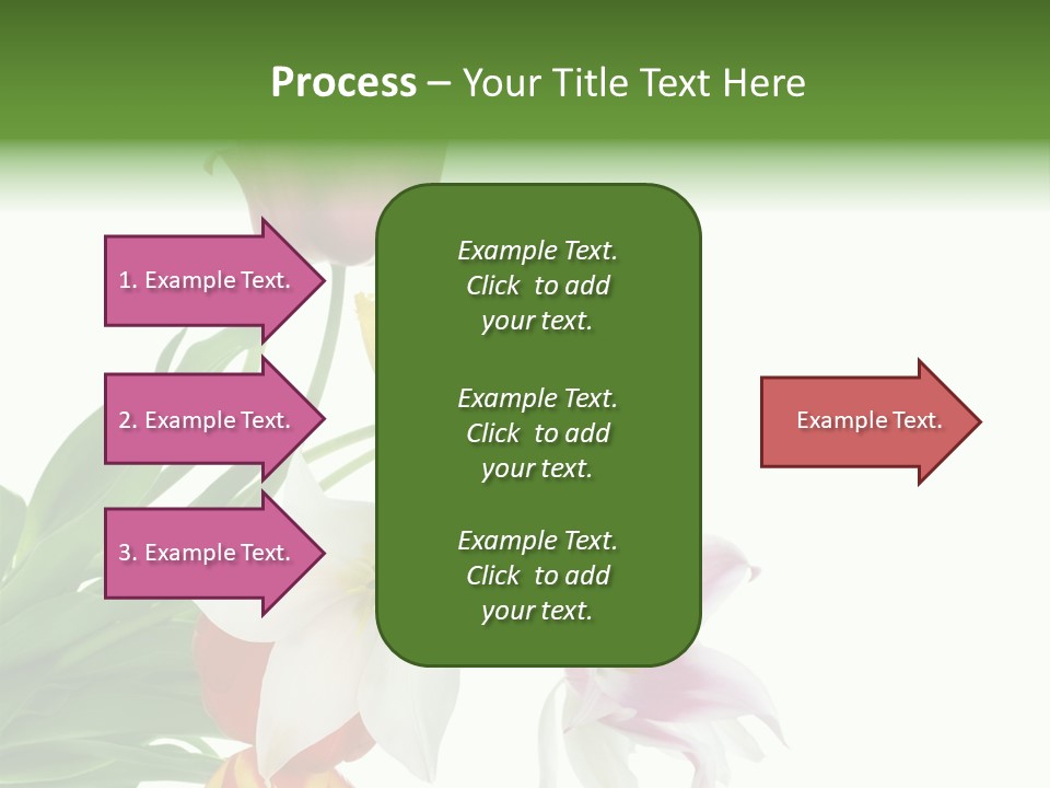 White Mother Background PowerPoint Template