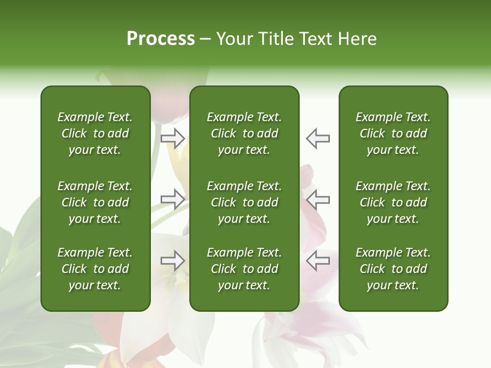 White Mother Background PowerPoint Template