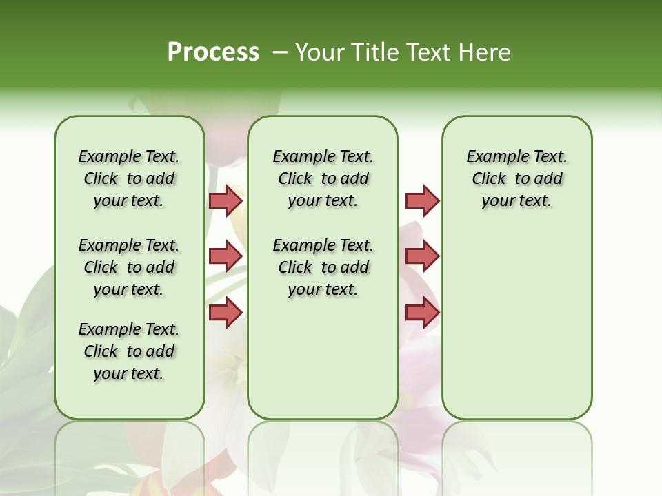 White Mother Background PowerPoint Template