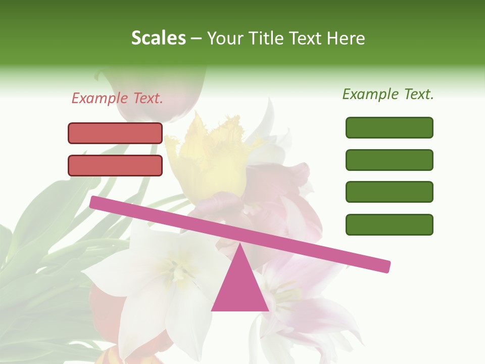 White Mother Background PowerPoint Template