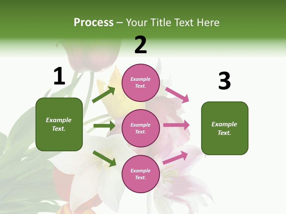 White Mother Background PowerPoint Template