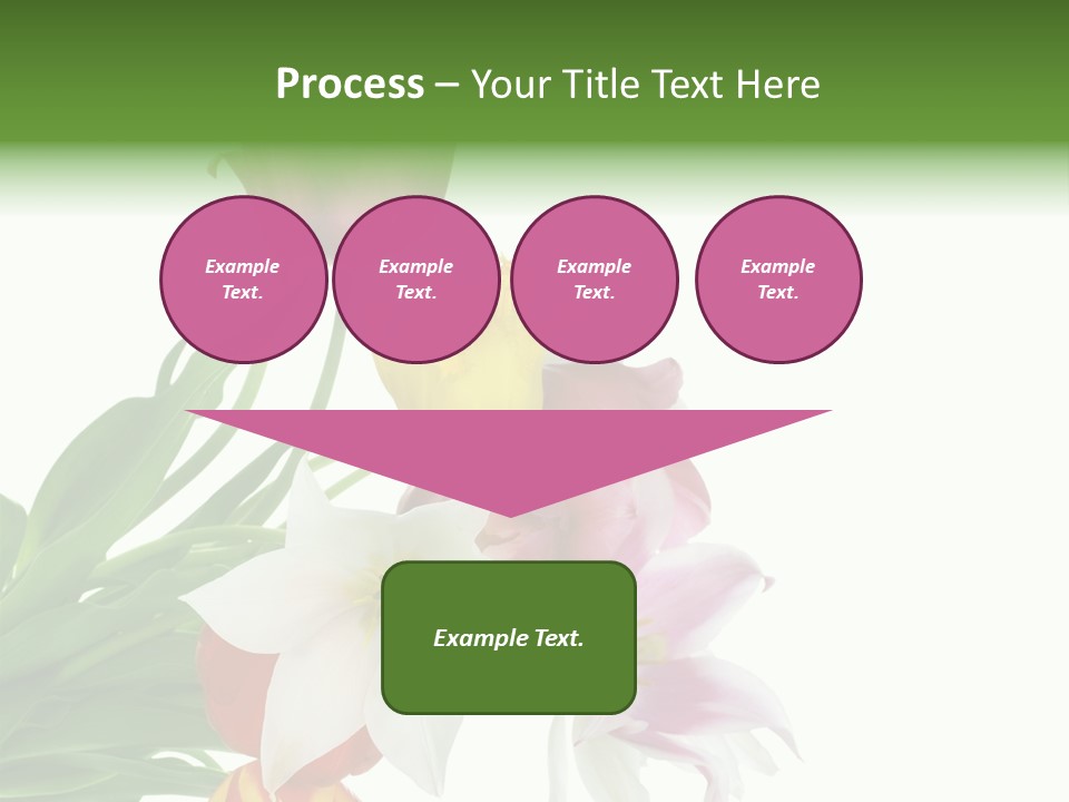 White Mother Background PowerPoint Template