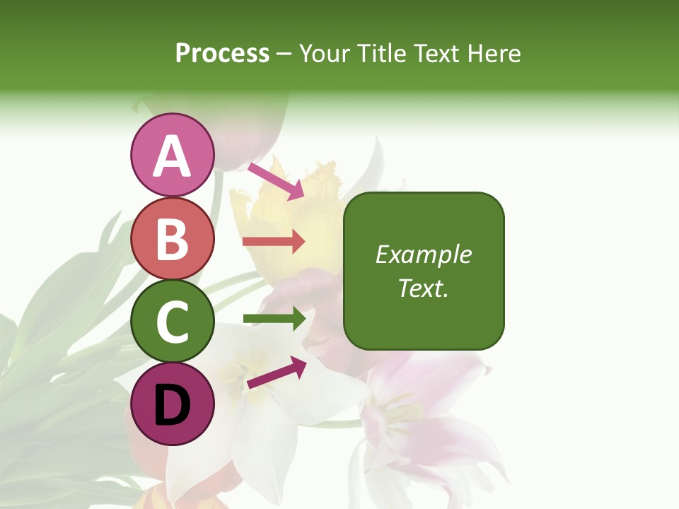 White Mother Background PowerPoint Template