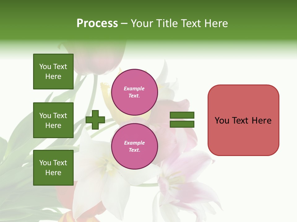 White Mother Background PowerPoint Template