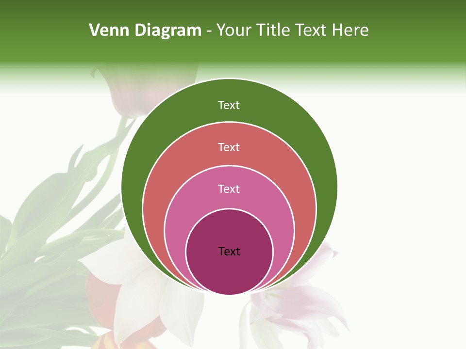 White Mother Background PowerPoint Template