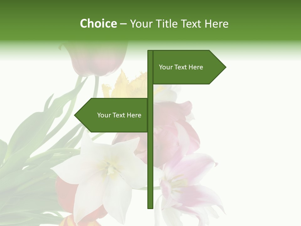 White Mother Background PowerPoint Template