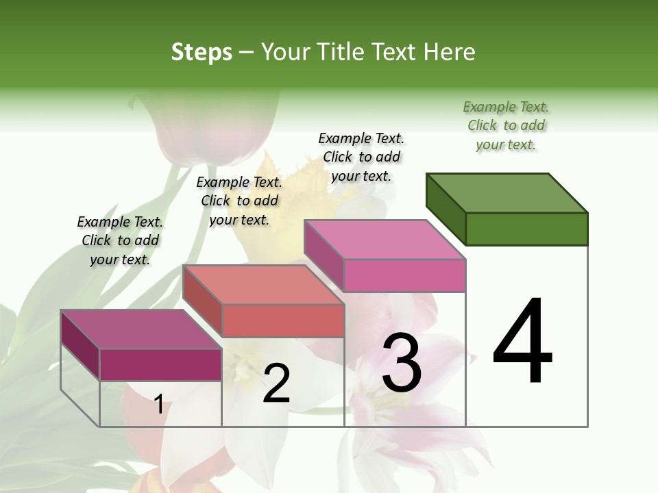 White Mother Background PowerPoint Template